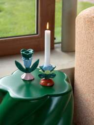 Hand-painted Candle Holder Blume - thumbnail 2