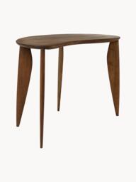 Walnut Wood Desk Feve in Organic Shape - thumbnail 4