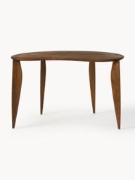 Walnut Wood Desk Feve in Organic Shape - thumbnail 1