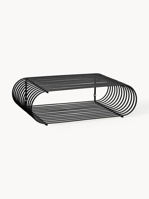 Metal Wall-Mounted Shelf Curva, W 40 cm - image 1