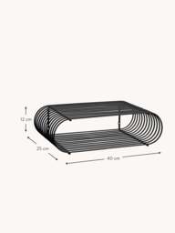 Metal Wall-Mounted Shelf Curva, W 40 cm - thumbnail 2