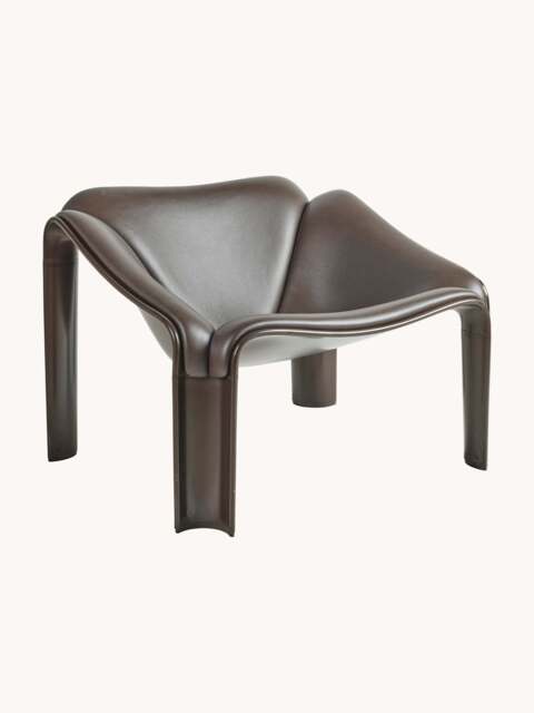 Leather Lounge Chair F300 - image 1