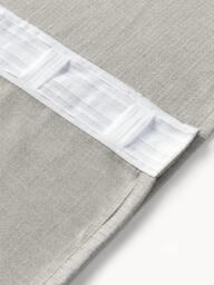 Opaque Multi-Band Curtains Jensen, Set of 2, W 130 cm - thumbnail 7