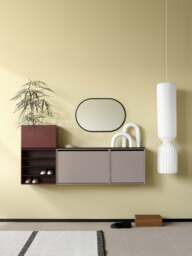 Wooden Shoe Cabinet Hide - thumbnail 2