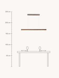 Large LED Pendant Light Ilgas, Dimmable - thumbnail 5