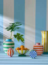 Porcelain Vase Portofino, H 14 cm - thumbnail 2