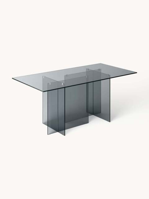 Glass Dining Table Anouk, 180 X 90 cm - image 1
