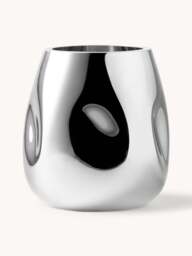 Mouth-Blown Glass Vase Mirror, H 17 cm - thumbnail 1