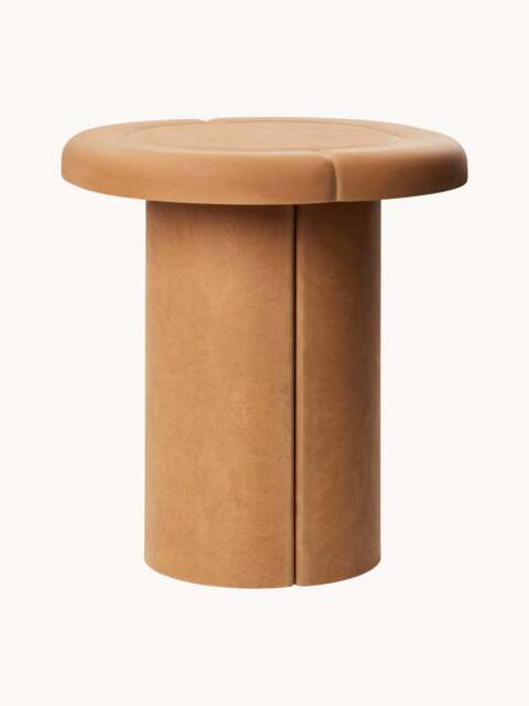 Round Side Table Alder - image 1