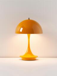 Small Portable LED Table Lamp Panthella 160, Design Verner Panton - thumbnail 6