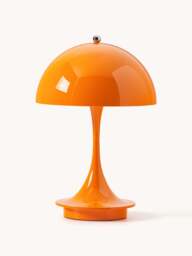 Small Portable LED Table Lamp Panthella 160, Design Verner Panton