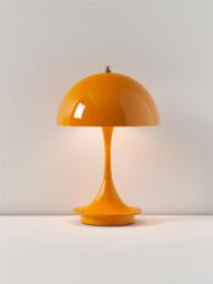 Small Portable LED Table Lamp Panthella 160, Design Verner Panton - thumbnail 3