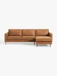 Leather Corner Sofa Hunter (4-seater)