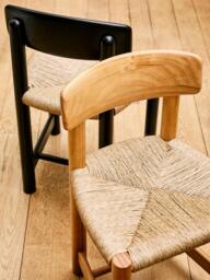 Handmade Pine Wood Dining Chair Daumiller - thumbnail 5