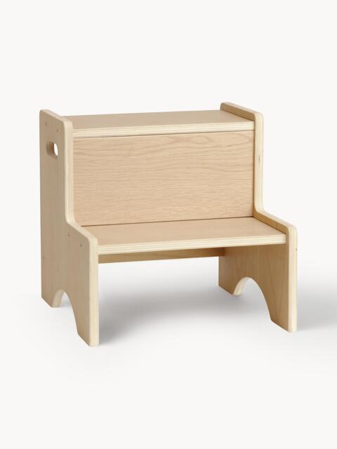 Wooden Step Stool Graffiti - image 1