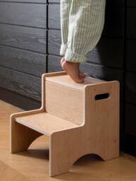 Wooden Step Stool Graffiti - thumbnail 4