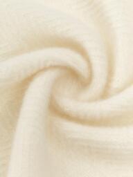 Wool Throw Tyrol with Zig-Zag Pattern and Fringes - thumbnail 2
