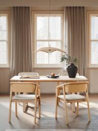 Oak Wood Dining Table Nik, in various sizes - thumbnail 3