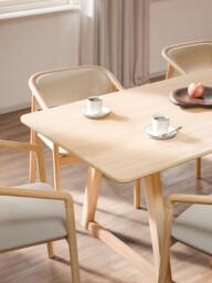 Oak Wood Dining Table Nik, in various sizes - thumbnail 8