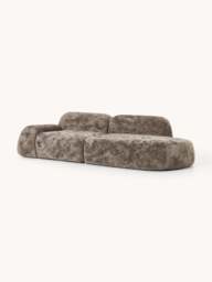 Modular Teddy Bouclé Chaise Wolke (3-seater) - thumbnail 2