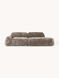 Modular Teddy Bouclé Chaise Wolke (3-seater) - thumbnail 1