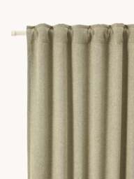 Blackout Multi-Band Curtains Tulia, Set of 2, W 140 cm - thumbnail 1