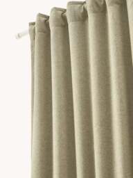 Blackout Multi-Band Curtains Tulia, Set of 2, W 140 cm - thumbnail 3