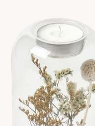 Tealight Holders Eleonora with Dried Flowers, Set of 2 - thumbnail 6