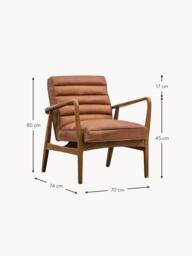 Leather Lounge Chair Datsun - thumbnail 9