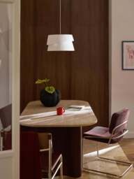 Pendant Light Nyla with an Asymmetrical Lampshade - thumbnail 8