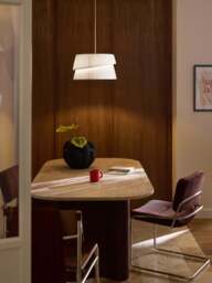 Pendant Light Nyla with an Asymmetrical Lampshade - thumbnail 7