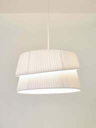 Pendant Light Nyla with an Asymmetrical Lampshade - thumbnail 2