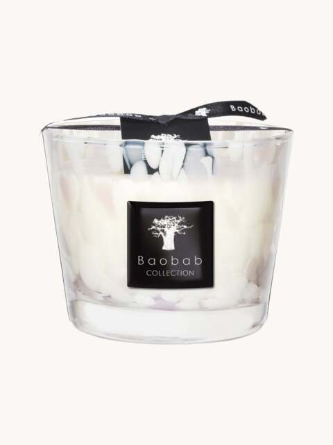 Scented Candle White Pearls (Orchid, Freesia & Musk) - image 1