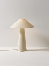 Large Linen Table Lamp Ilena - thumbnail 3