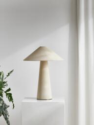 Large Linen Table Lamp Ilena - thumbnail 8