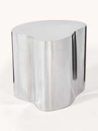 Metal Side Table Dale in Organic Shape - thumbnail 1