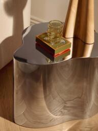 Metal Side Table Dale in Organic Shape - thumbnail 8