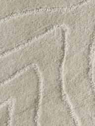 High-Low Wool Rug Aaron, Hand-Tufted - thumbnail 4