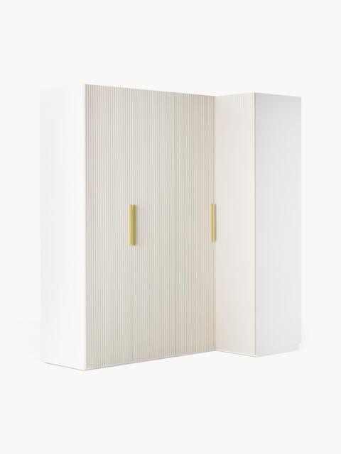 Modular Corner Wardrobe Simone, 215 cm Wide, in various sizes