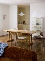 Extendable Oak Wood Dining Table Brynn, in various sizes - thumbnail 8