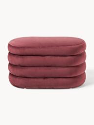 Small Velvet Upholstered Bench Alto with Storage Space - thumbnail 5