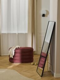 Small Velvet Upholstered Bench Alto with Storage Space - thumbnail 2