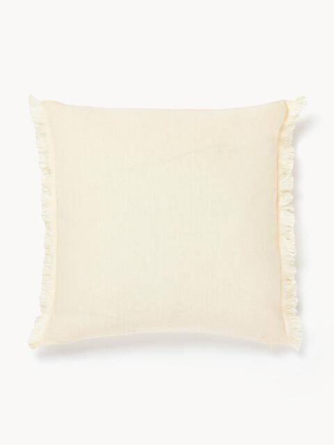Linen Cushion Cover Luana with Fringes - image 1