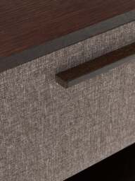 Wooden Bedside Table Wisp with Upholstered Front - thumbnail 7