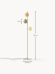 Opal Glass Floor Lamp Josie - thumbnail 8