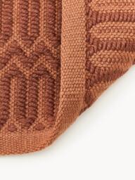 Hand-Woven Indoor & Outdoor Rug Rune with Geometric Pattern - thumbnail 4