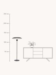 Handmade LED Floor Lamp Kantarell, Dimmable - thumbnail 4