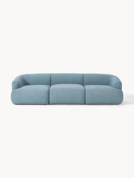 Modular Bouclé Sofa Sofia (3-seater) - thumbnail 1