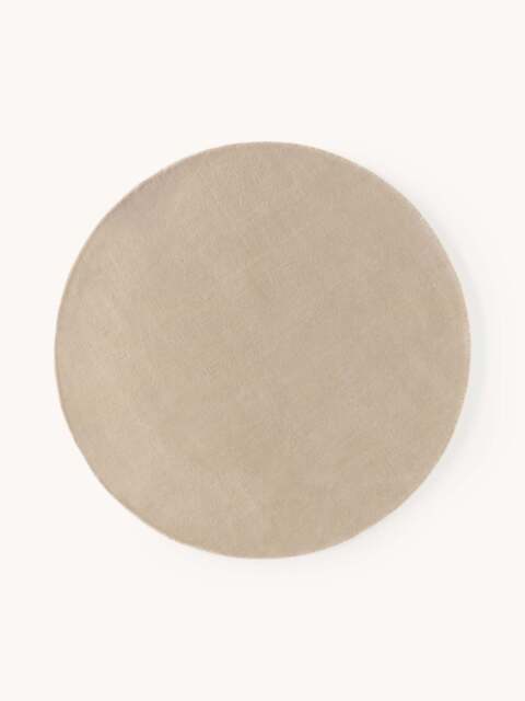 Round Hand-Tufted Wool Rug Zayne - image 1