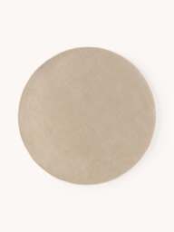 Round Hand-Tufted Wool Rug Zayne